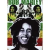 Bob Marley Colour - metalen bord