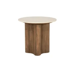 Bodhi Bijzettafel Rond Bruin 50cm