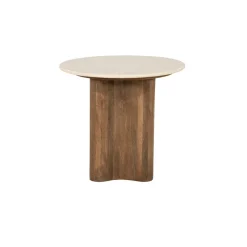 Bodhi Bijzettafel Rond Bruin 50cm