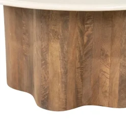 Bodhi Salontafel Rond Bruin 80cm