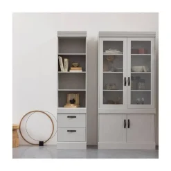 Bold Boekenkast grenen wit