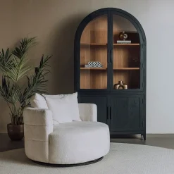 Bolza Fauteuil ivory stof