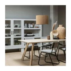 Bonk Open kast grenen grijs 107cm