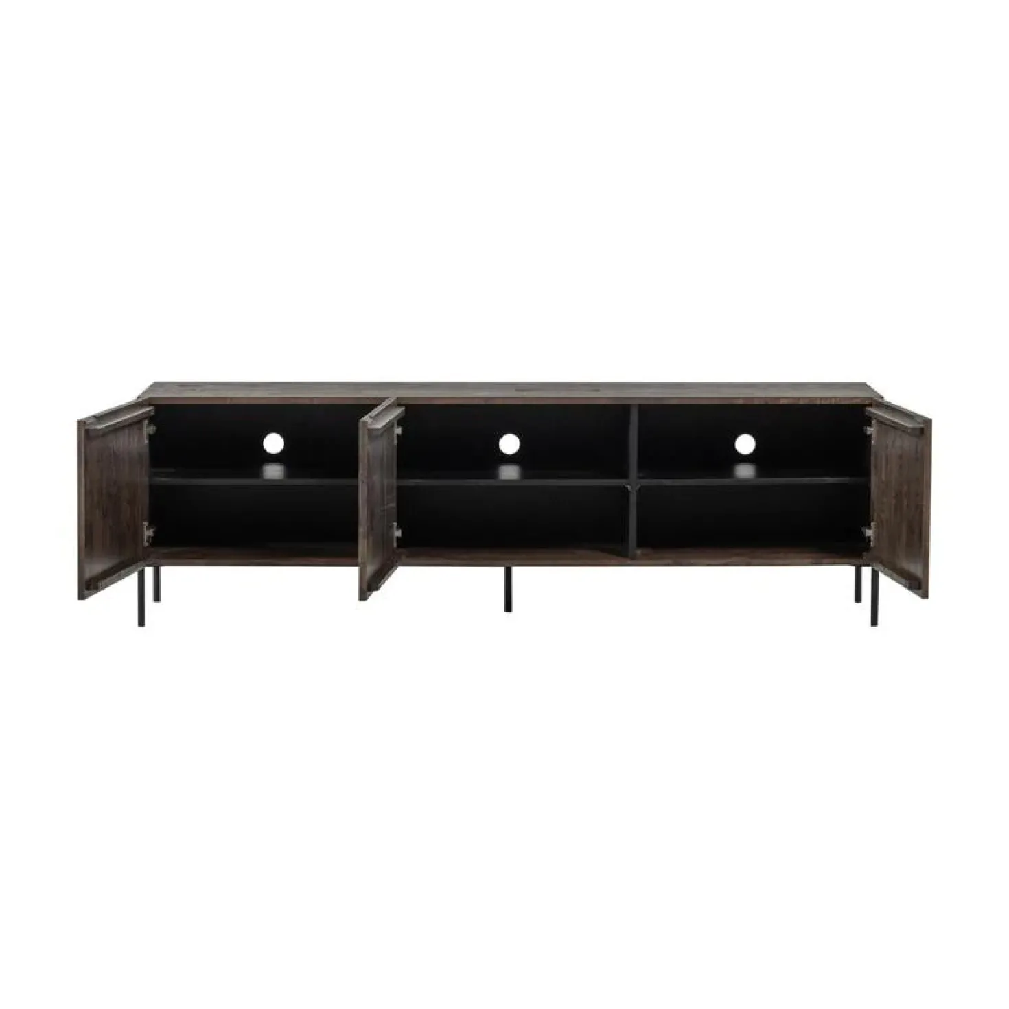 Bono Gravure Tv meubel essenhout bruin 180cm