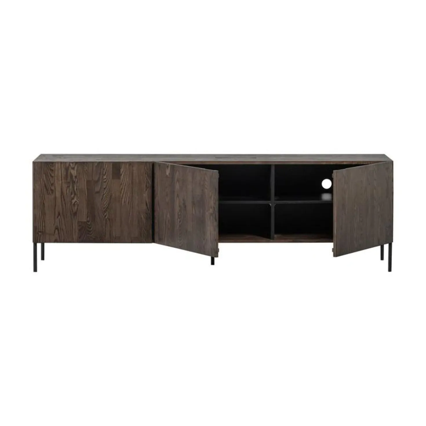 Bono Gravure Tv meubel essenhout bruin 180cm