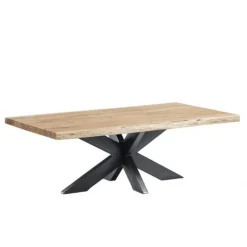 Boomstam Salontafel Live Edge 120 cm