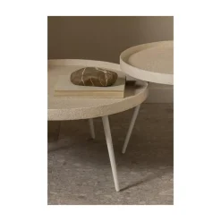 Bounds Bijzettafel hout/metaal naturel 76cm
