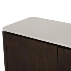 Bovenblad Dallas Dressoir Beige Marmer 210cm
