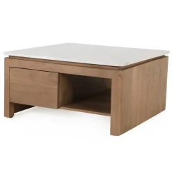 Bovenblad Dallas Salontafel Beige Marmer