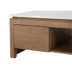 Bovenblad Dallas Salontafel Beige Marmer