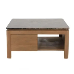 Bovenblad Dallas Salontafel Bruin Marmer