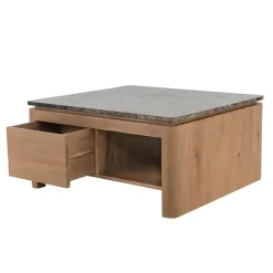 Bovenblad Dallas Salontafel Bruin Marmer