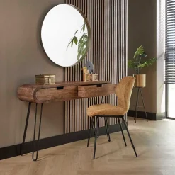 Bravi kaptafel industrieel 120cm