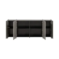 Brock Dressoir Essen fineer Warmgrijs 200cm