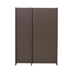 Brock Kledingkast 2-deurs Essen fineer Middenbruin 102cm