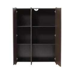 Brock Kledingkast 2-deurs Essen fineer Middenbruin 102cm