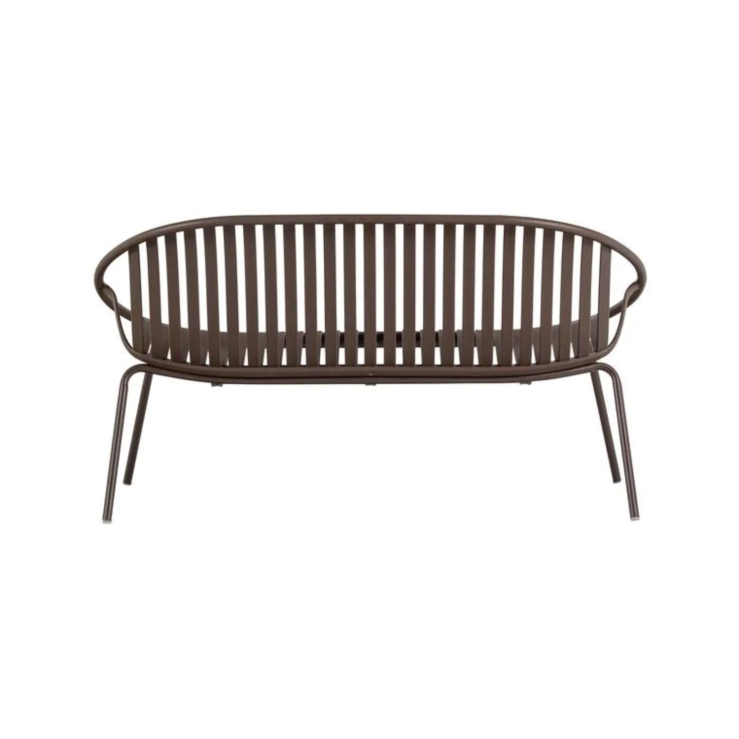 Bruce Tuinbank 2-zits paars/bruin 131cm