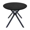 Bruno Ovale Eettafel zwart 220cm