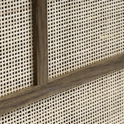 Burcei dressoir donkerbruin eikenhoutfineer 180cm