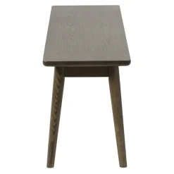 Burcei eetkamerbank donkerbruin eikenhoutfineer 150cm