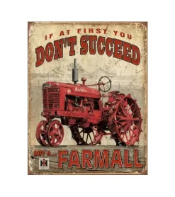 Buy a Farmall - metalen bord