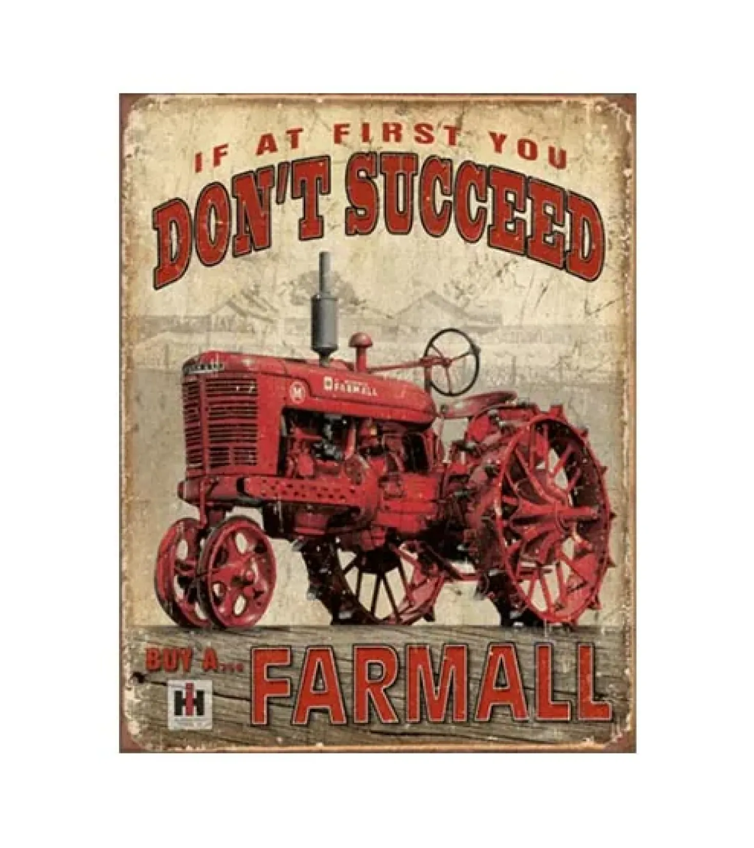 Buy a Farmall - metalen bord