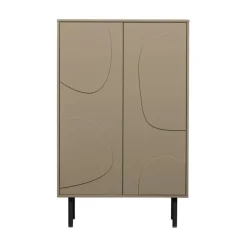 Cadiz Opbergkast grenen taupe 85cm