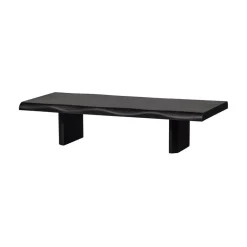 Cali Salontafel mangohout zwart 120cm