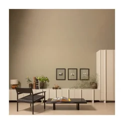 Cali Salontafel mangohout zwart 120cm