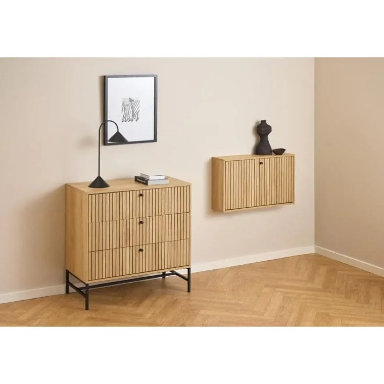 Calmera Schoenenkast Naturel 1 vak 71cm