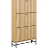 Calmera Schoenenkast Naturel 3 vak 71cm