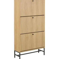 Calmera Schoenenkast Naturel 3 vak 71cm