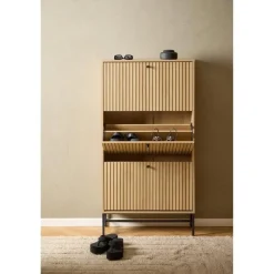 Calmera Schoenenkast Naturel 3 vak 71cm