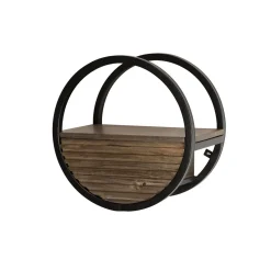 Calro Wandrek 1 lade Acaciahout bruin 40cm