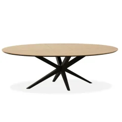 Calvenza uitschuifbare Eettafel ovaal 180/237cm - Zelf samenstellen