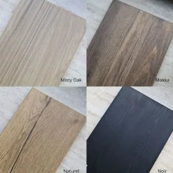 Calvenza uitschuifbare Eettafel Rechthoek 190/247cm - Zelf samenstellen