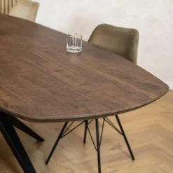 Calvenza uitschuifbare Eettafel Deens ovaal 200/257cm - Zelf samenstellen