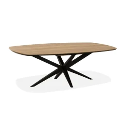 Calvenza uitschuifbare Eettafel Deens ovaal 200/257cm - Zelf samenstellen
