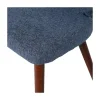 Cape Eetkamerstoel stof blauw