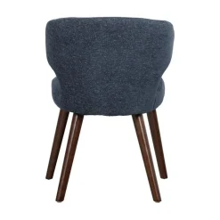 Cape Eetkamerstoel stof blauw