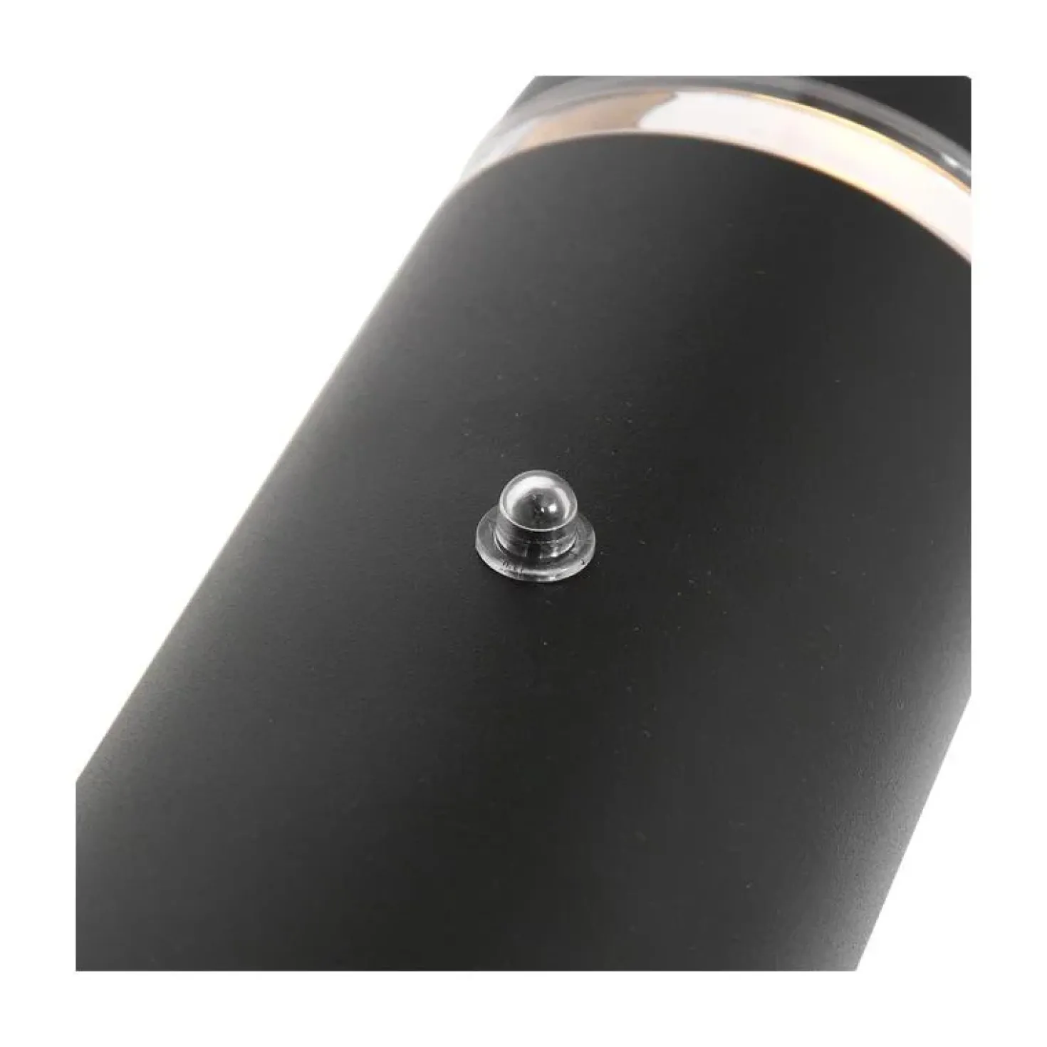 Carcer 2-lichts Buitenlamp rond Zwart Schemer sensor
