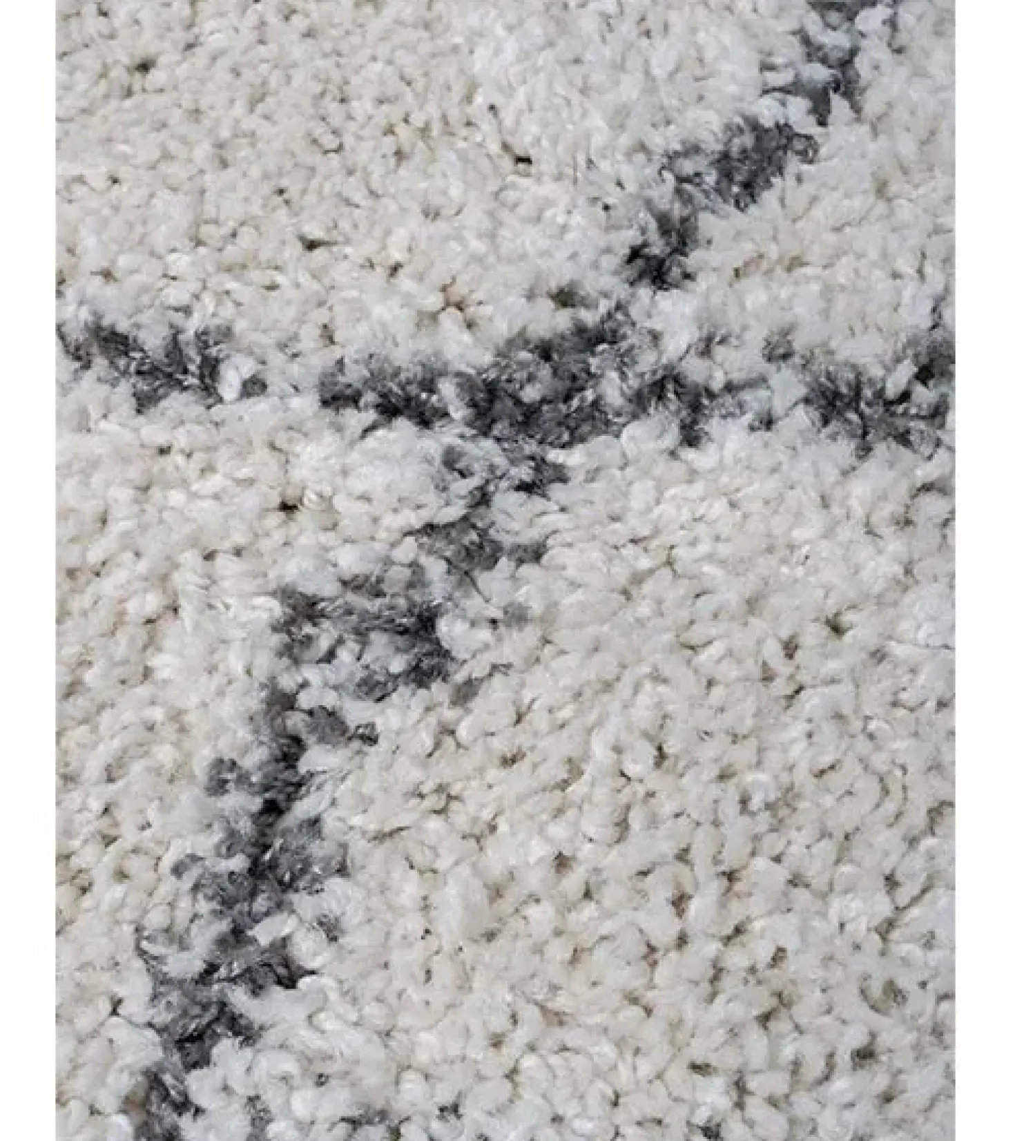 Casablanca vloerkleed hoogpolig rechthoek creme