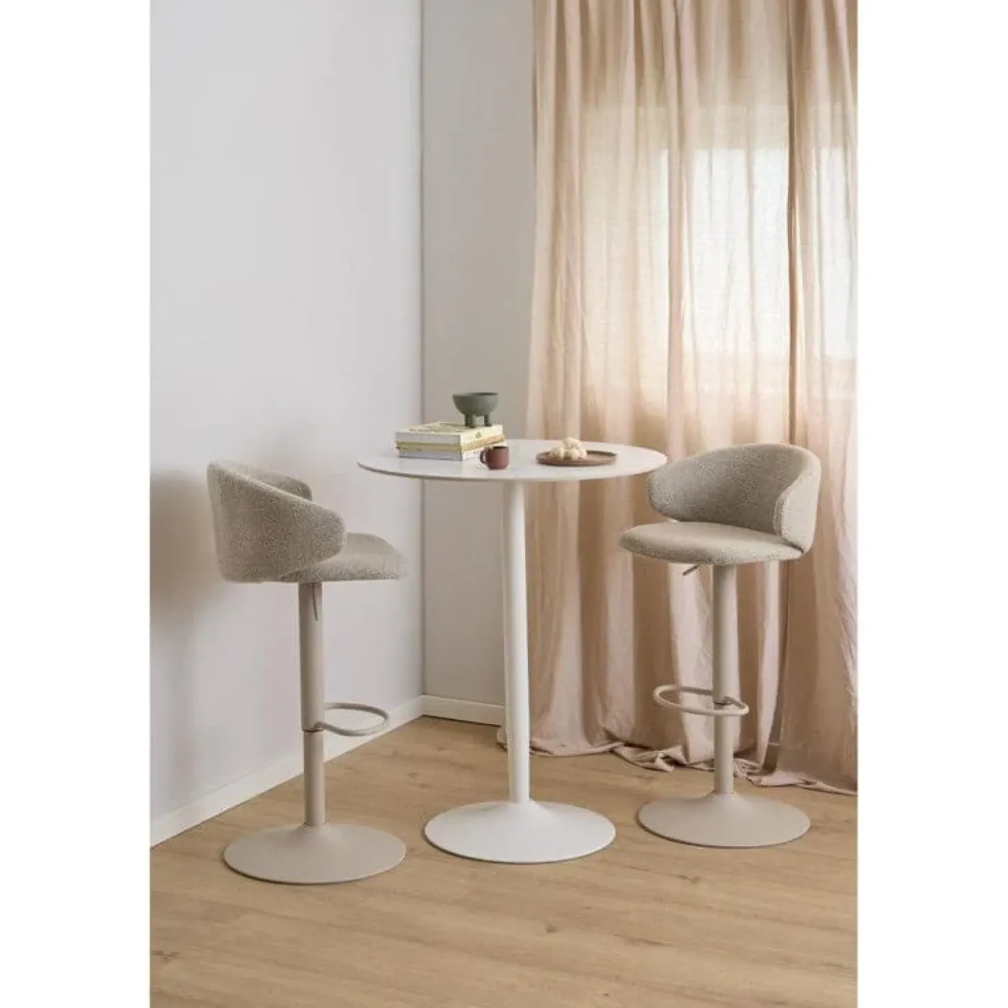 Casaro Barkruk Donkerbeige met zand poot