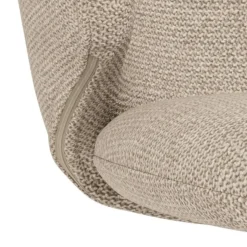 Casaro Fauteuil Lichtbeige met zand poot