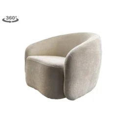 Castro Fauteuil Crème draaibaar