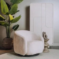 Castro Fauteuil Crème draaibaar