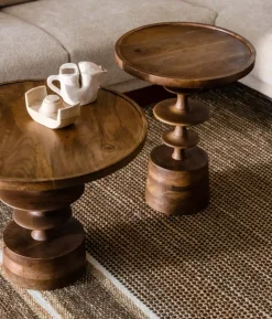 Cath Bijzettafel Walnoot 46cm