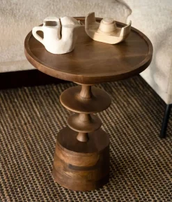 Cath Bijzettafel Walnoot 46cm