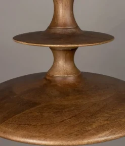 Cath 1-lichts Hanglamp Small Walnoot