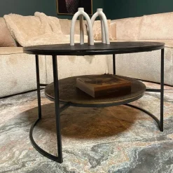 Celicia salontafel Zwart Goud